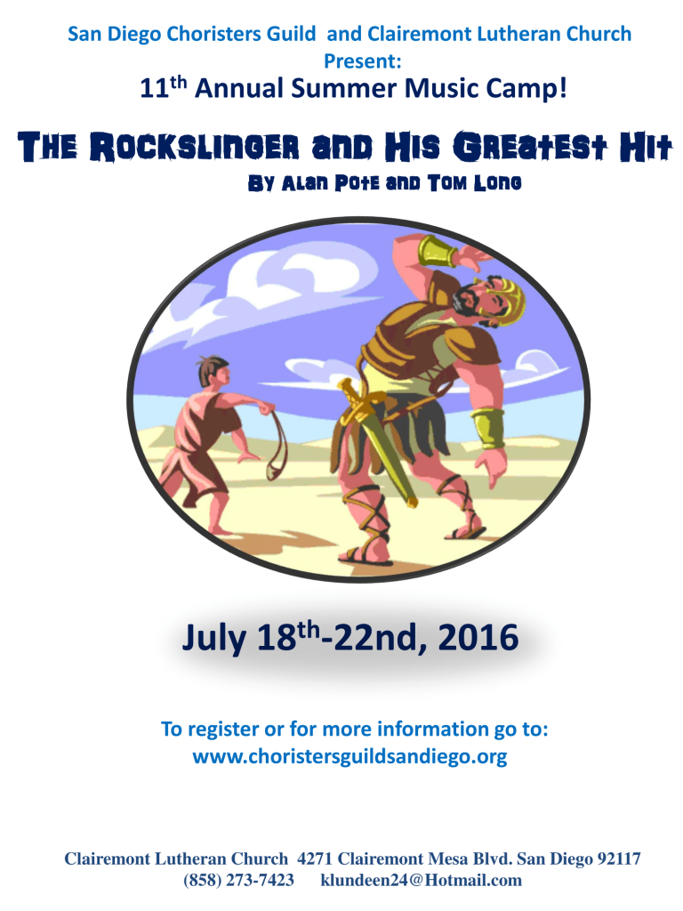 11th Annual 2016 Summer Music Camp